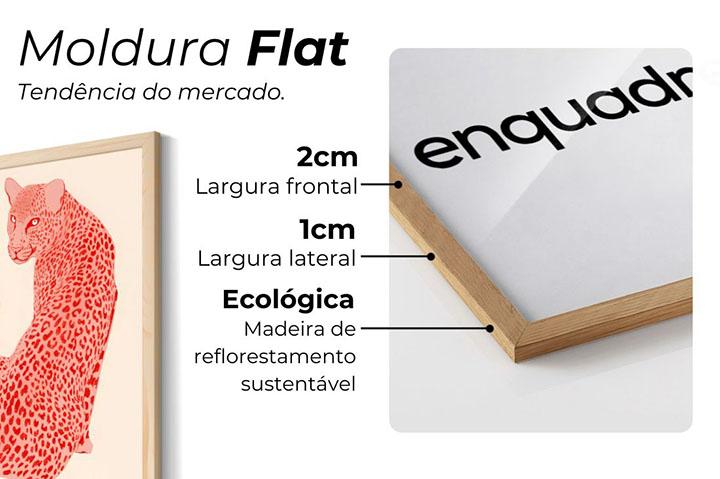 Moldura Flat
