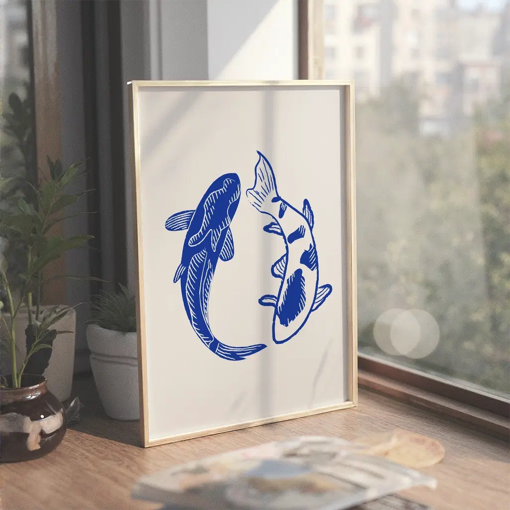 Peixes Azuis (hover)