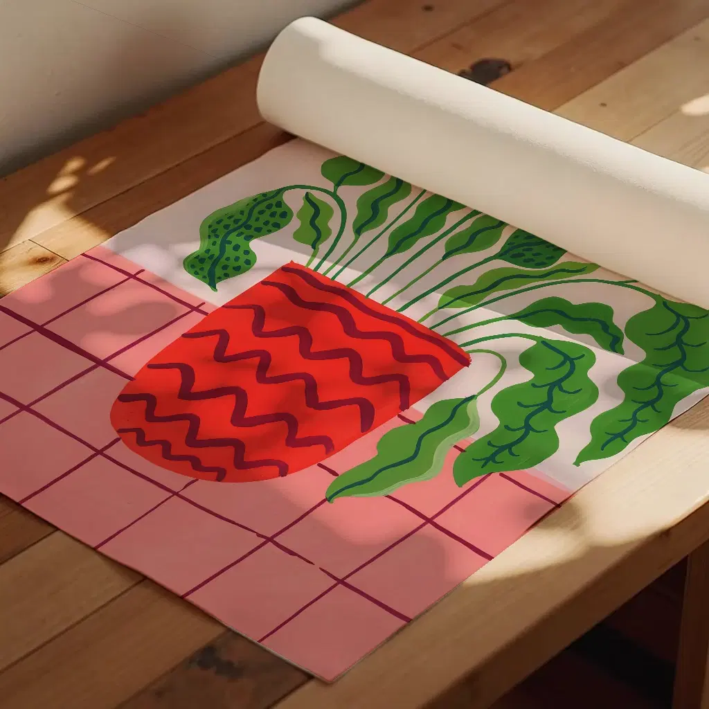 Imagem de Impressão em Ultra-Definição