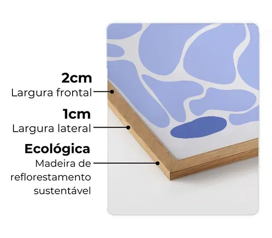 Imagem da moldura Flat