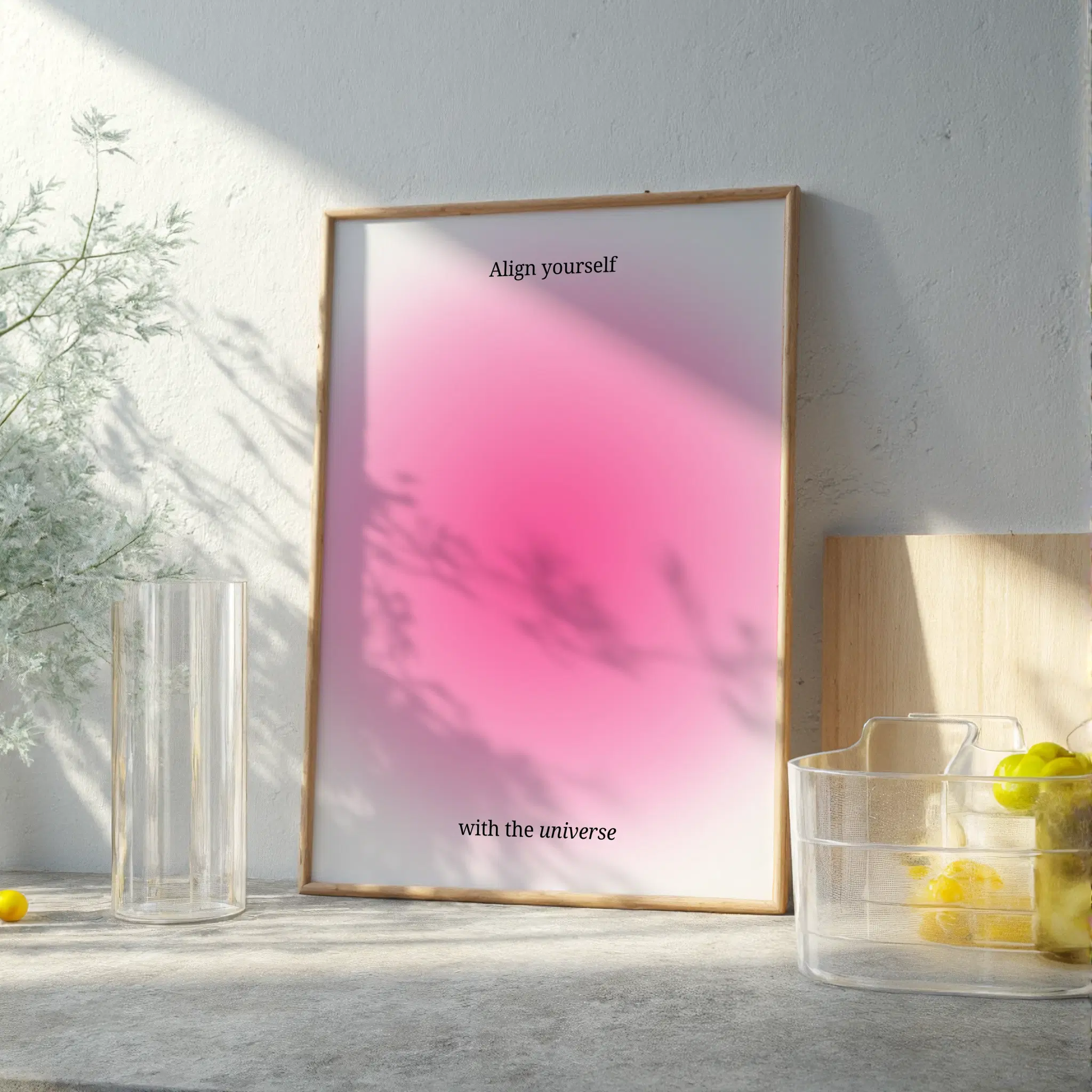 Align Yourself With The Universe (hover)