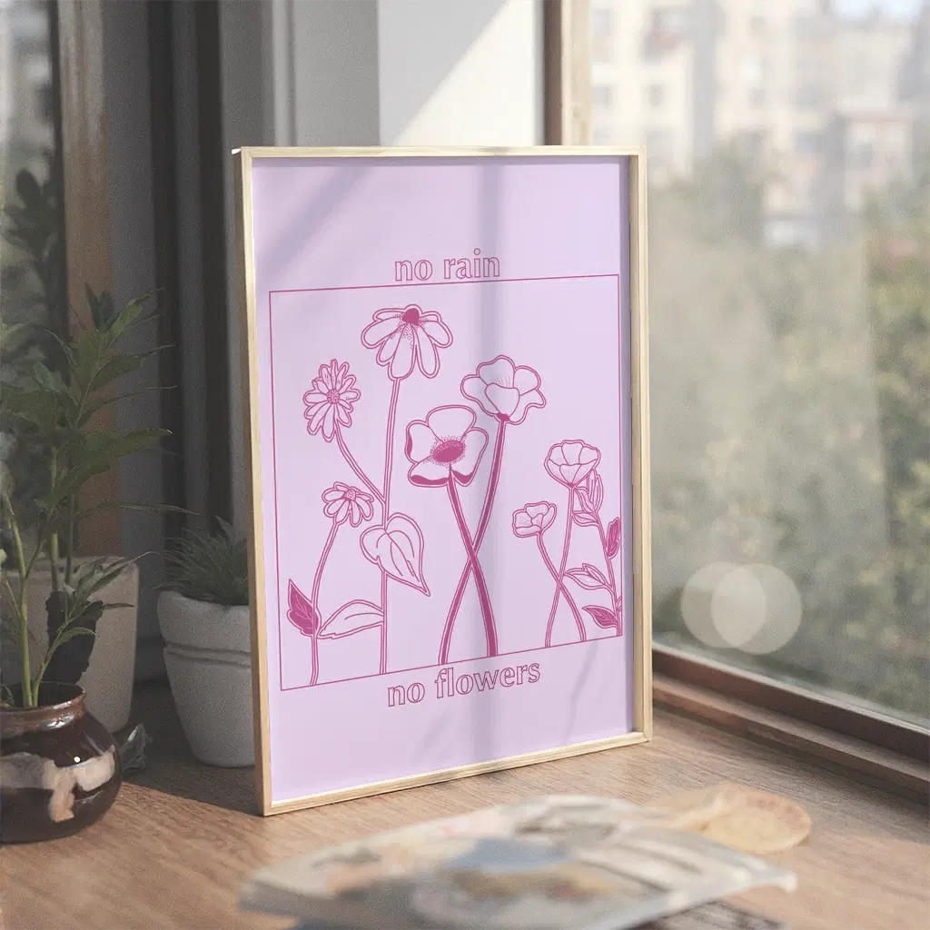 No Rain No Flowers (hover)