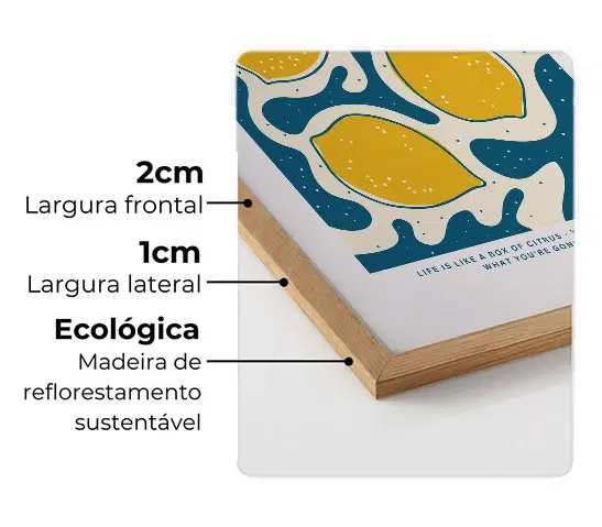 Imagem da moldura Flat