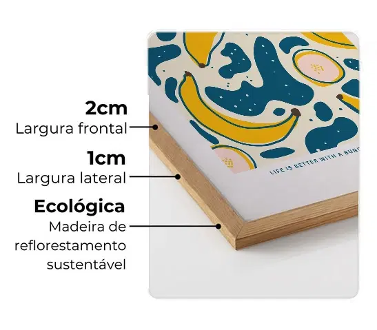 Imagem da moldura Flat