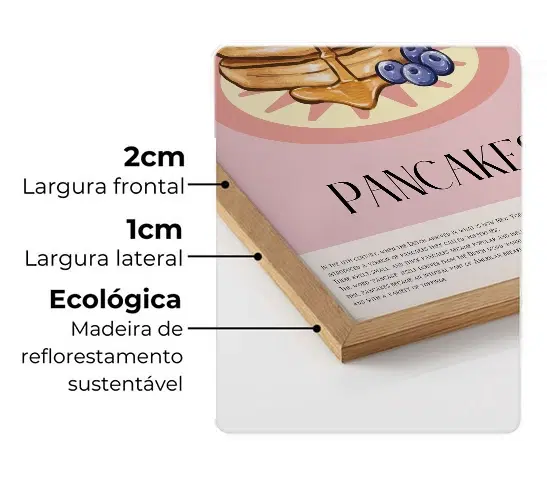 Imagem da moldura Flat