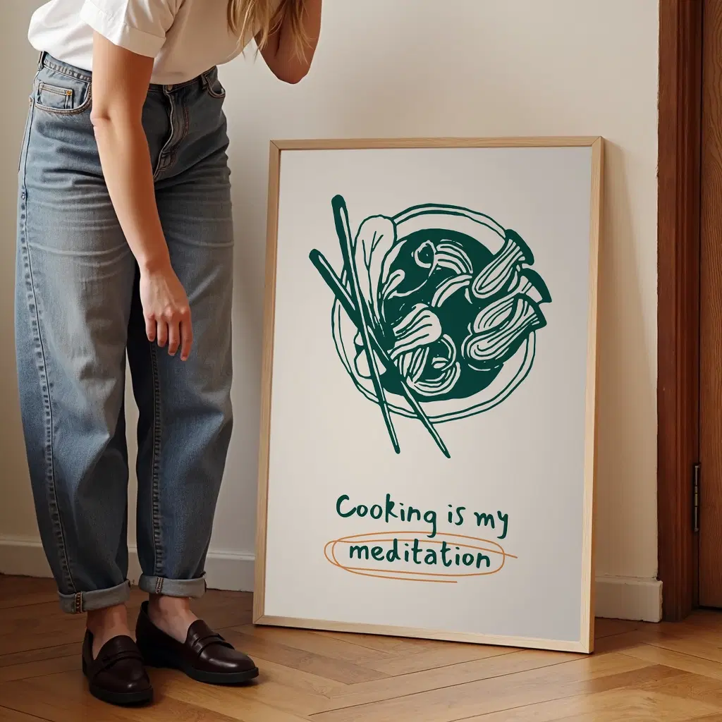 Cooking Is My Meditation (hover)