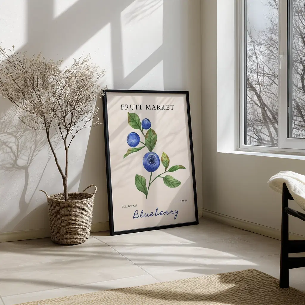 Fruit Market Blueberry