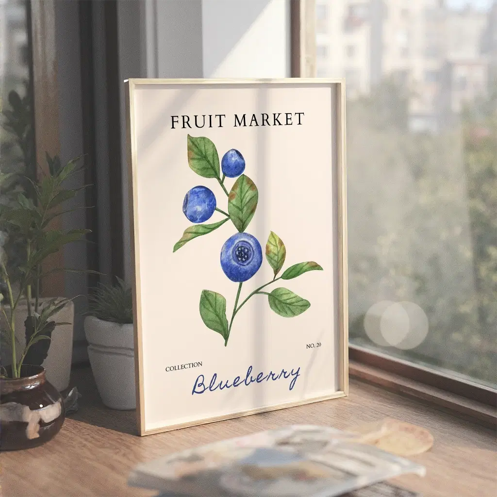 Fruit Market Blueberry