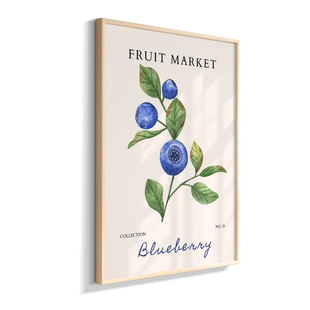 Fruit Market Blueberry