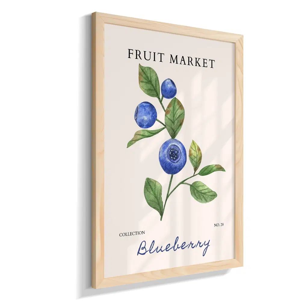 Fruit Market Blueberry