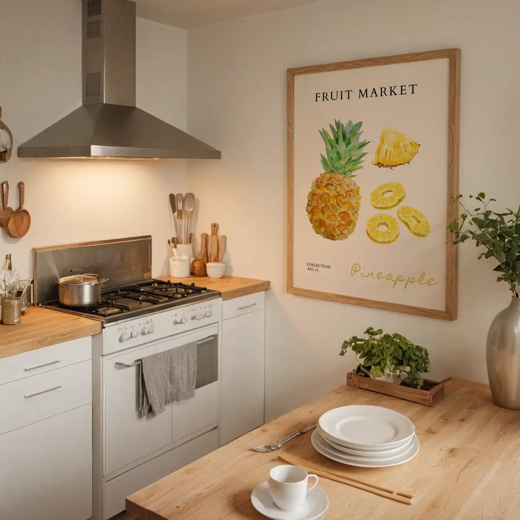 Fruit Market Pineapple