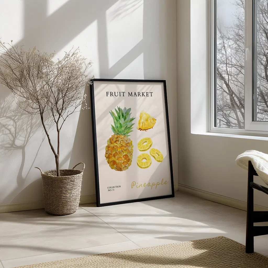 Fruit Market Pineapple