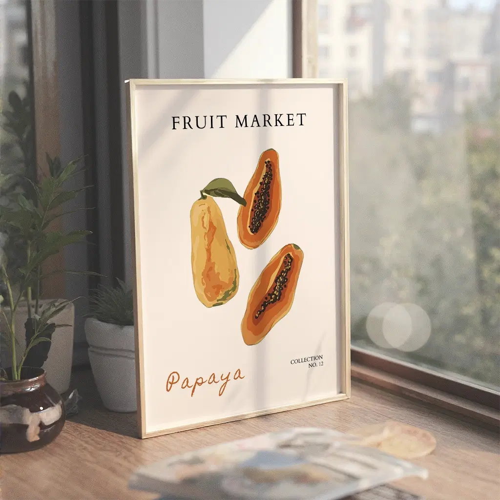 Fruit Market Papaya (hover)