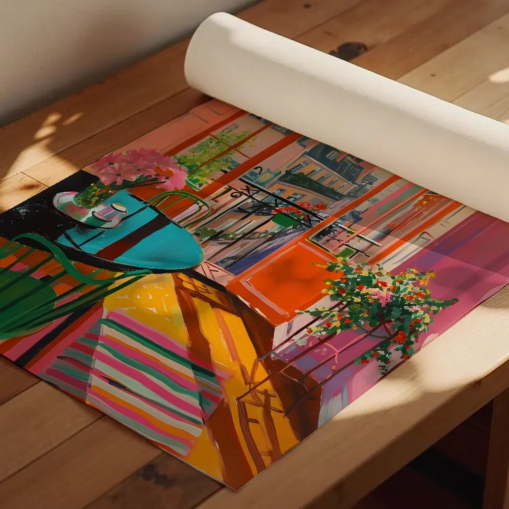 Imagem de Impressão em Ultra-Definição