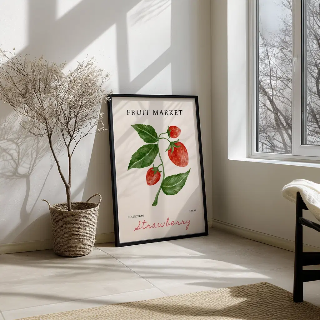 Fruit Market Strawberry