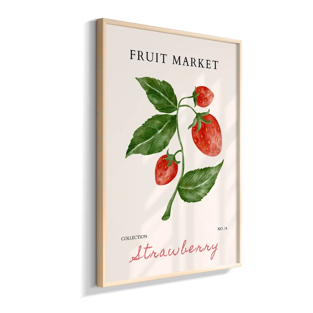 Fruit Market Strawberry