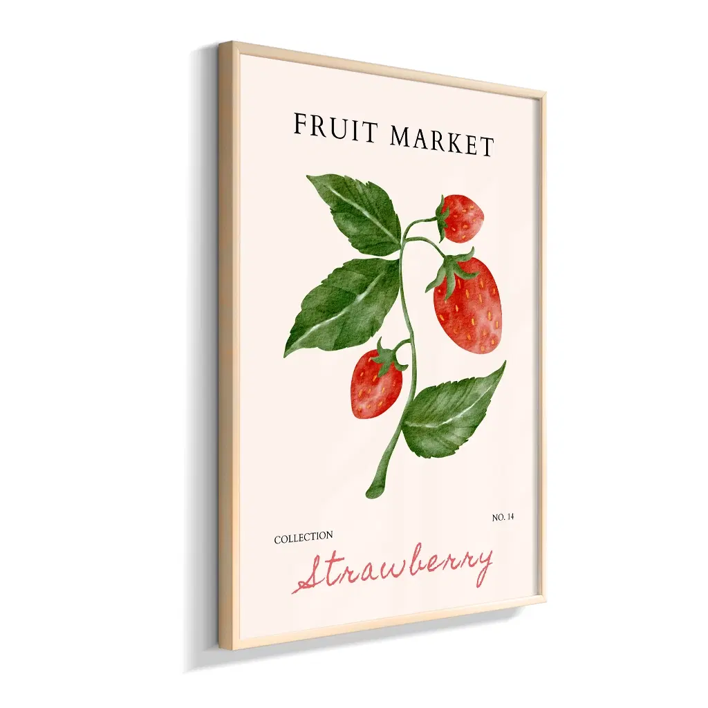Fruit Market Strawberry