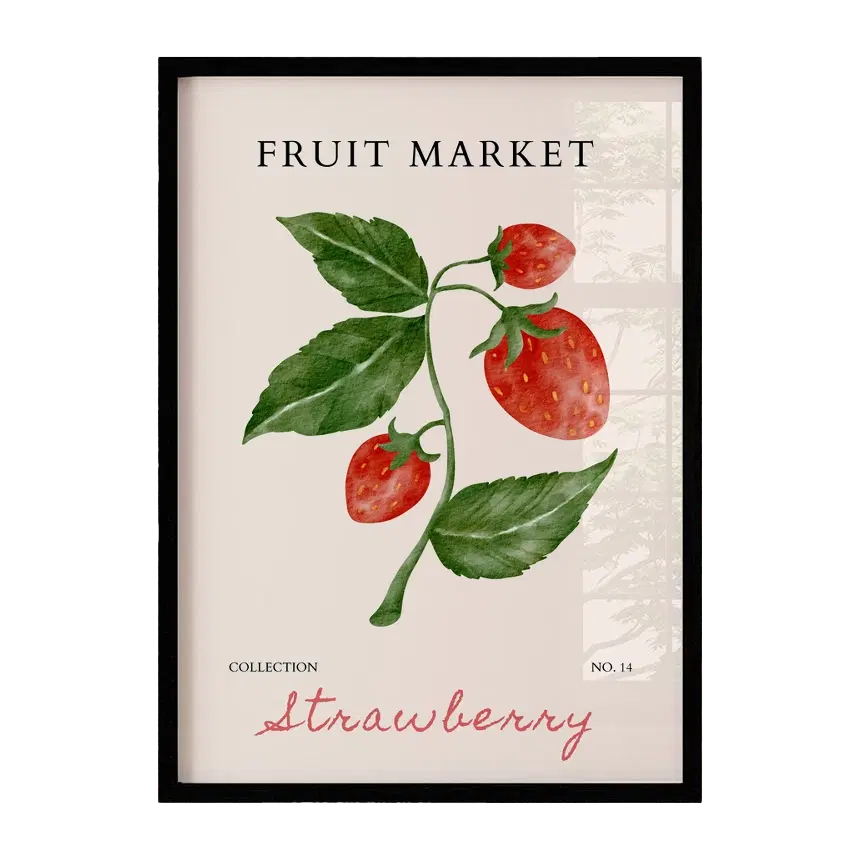 Fruit Market Strawberry