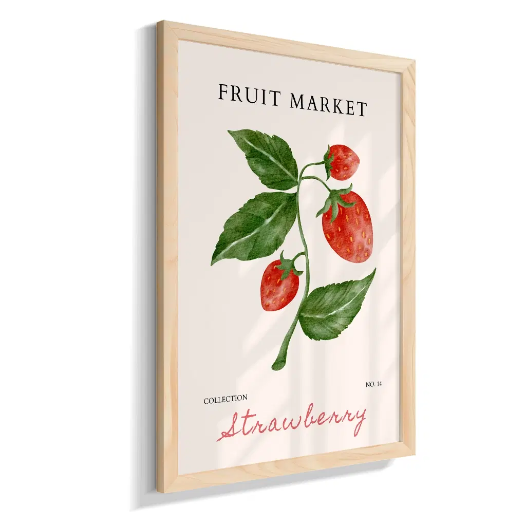 Fruit Market Strawberry