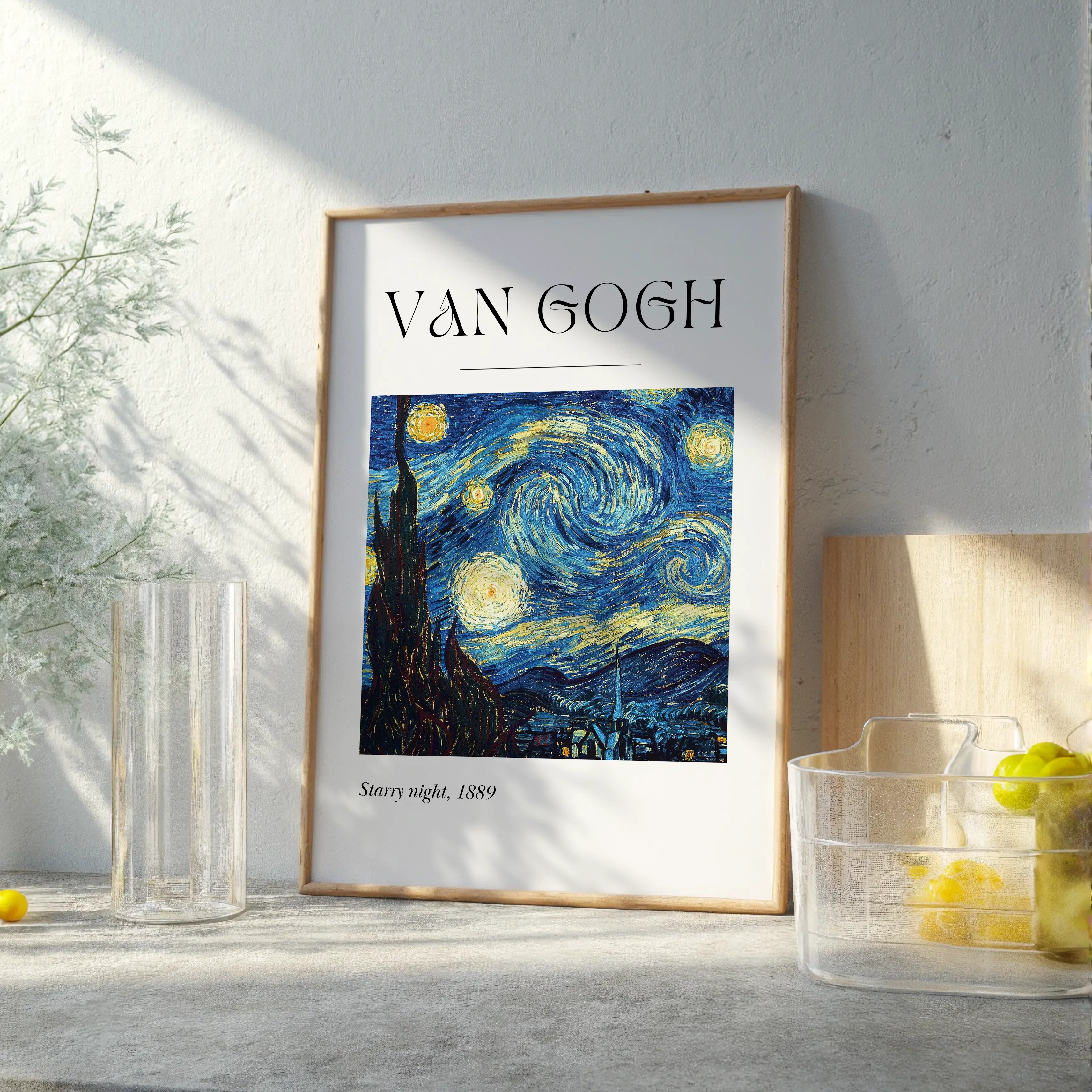 Starry Night 1889 (hover)