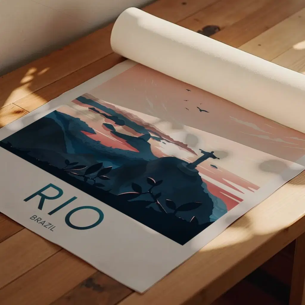 Imagem de Impressão em Ultra-Definição